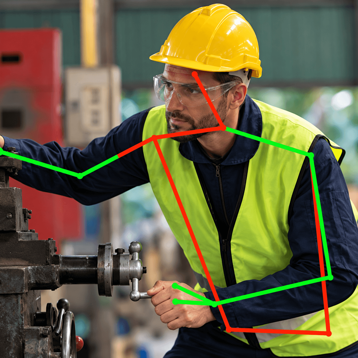 Análise postural em ambiente industrial